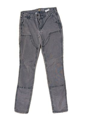 Carhartt Women’s Slim Fit Jeans in Charcoal Gray (regular length)